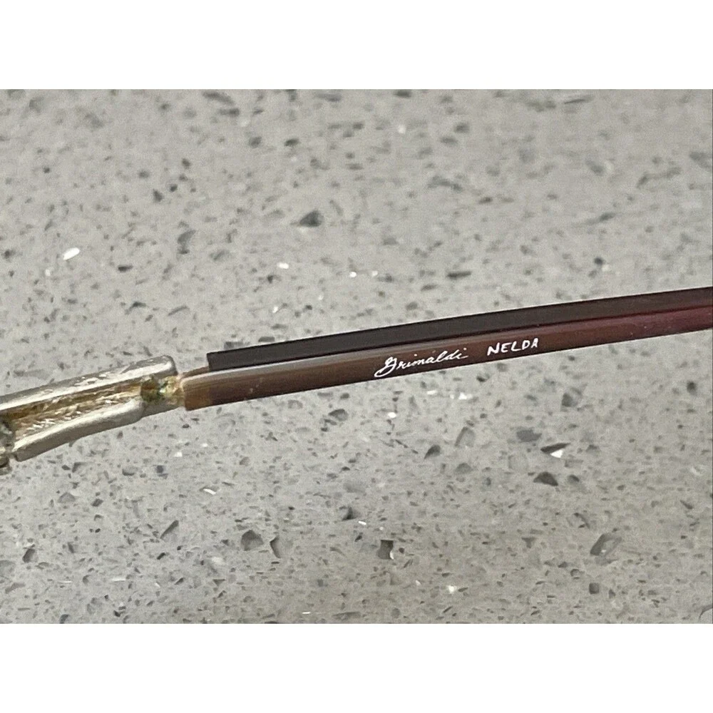 Grimaldi Nelda 2073 BW4 53-16-135 Brown Mocha Mix Eyeglasses Frames ONLY